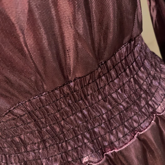 Boutique Metallic Look Dress - Picture 3 of 6